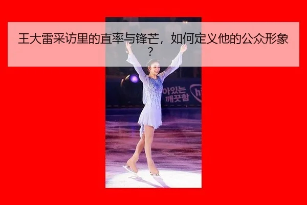 王大雷采访里的直率与锋芒，如何定义他的公众形象？